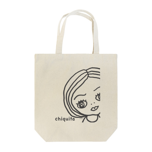 チキータちゃんモノクロ Tote Bag