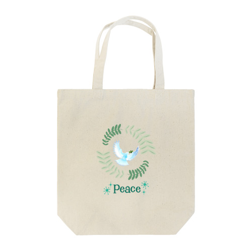 オリーブと鳩【Peace】 Tote Bag