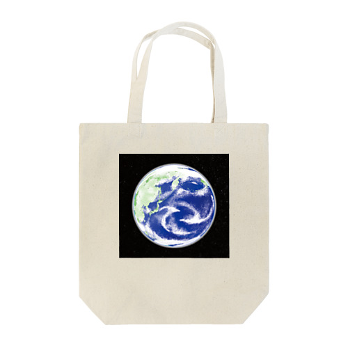 地球と星たち Tote Bag