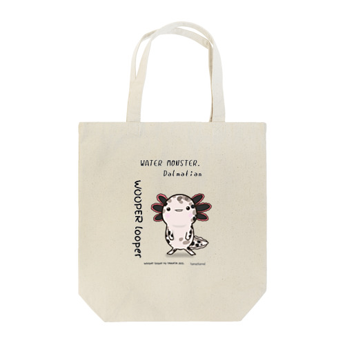 ウーパールーパーダルメシアン Tote Bag