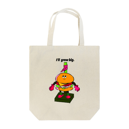 でっかくなりてえハンバーガー Tote Bag