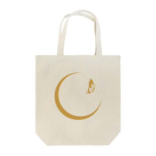 Mooner Butterfly (Gold) Tote Bag