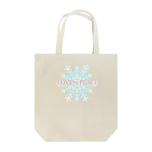 雪の結晶 Tote Bag