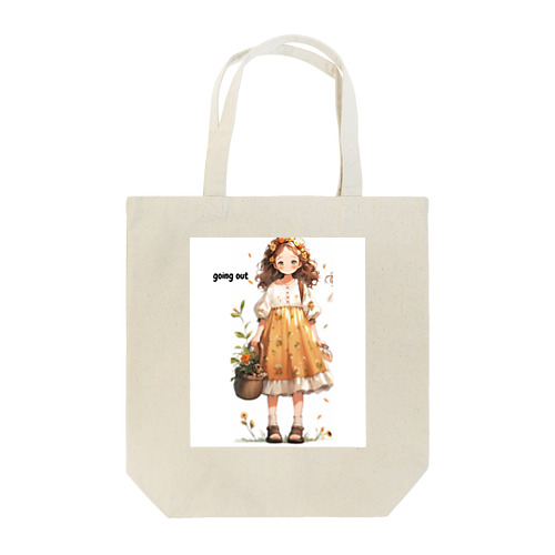 going out girl Tote Bag