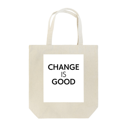 Change is Good トートバッグ