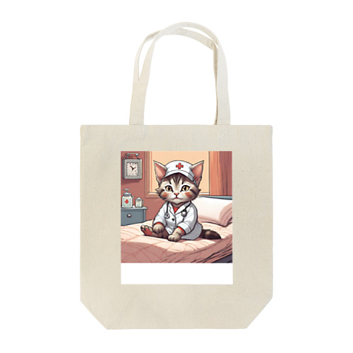 看護師気分の子猫1 Tote Bag