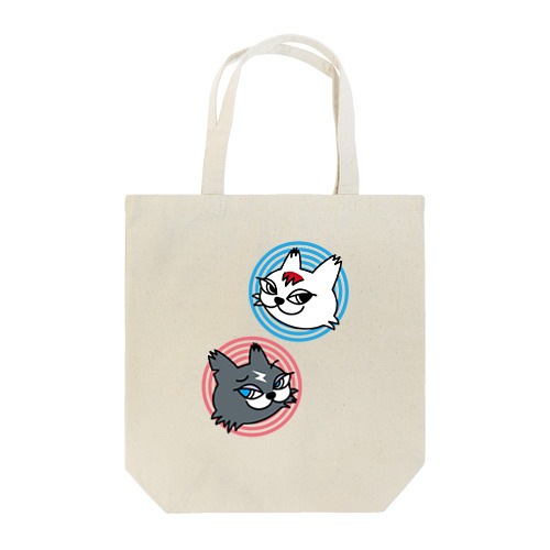 Kittengangs-twins Tote Bag