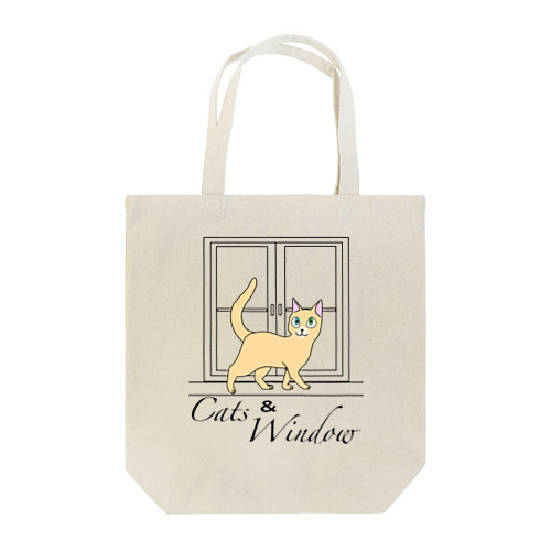 Cats & Windowシリーズ Tote Bag