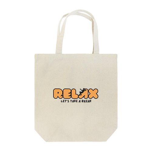 RELAX ロゴ Tote Bag