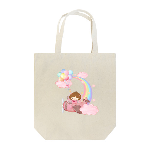 きらりの飛行機散歩 Tote Bag