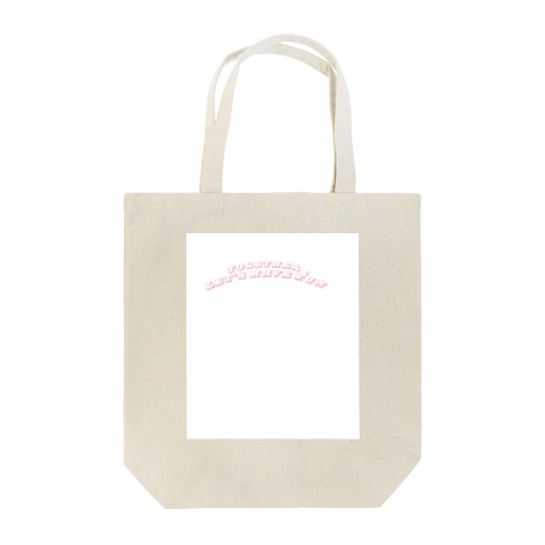 ピンクで元気にゴー！ Tote Bag