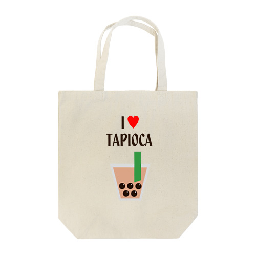 I♥TAPIOCA Tote Bag
