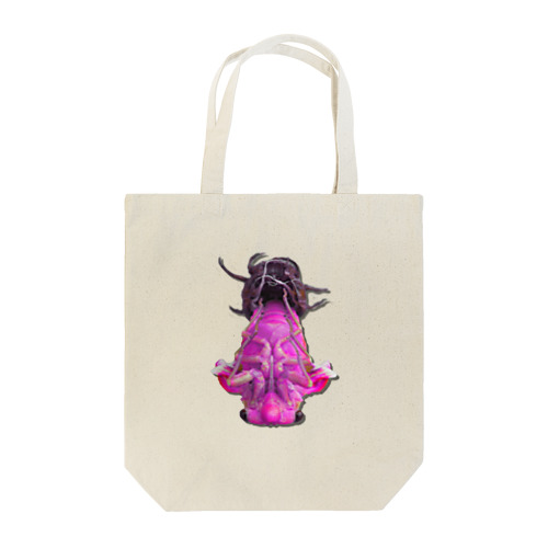 蝉の羽化　ピンク Tote Bag