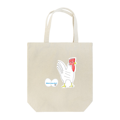 たまごとにわとり Tote Bag