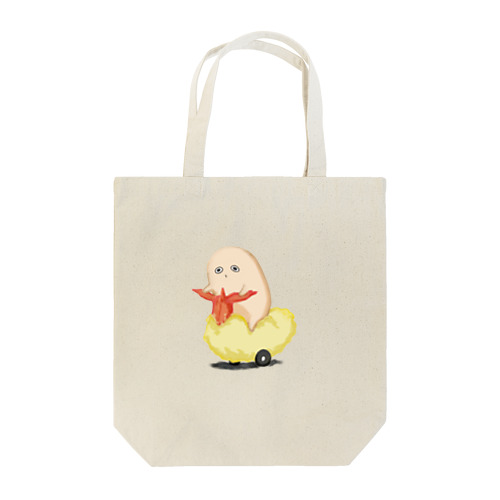 天ぷライドオン Tote Bag
