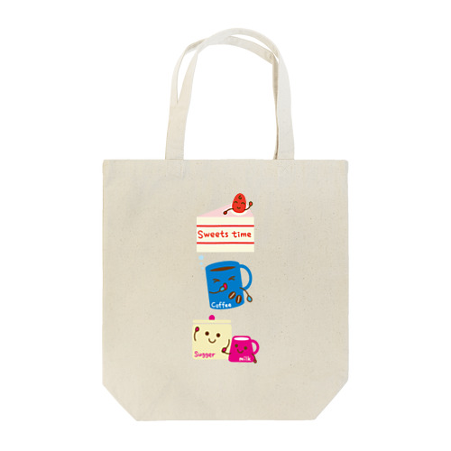 スイーツタイム－ショートケーキ・コーヒー・シュガー&ミルク－sweets time－スイーツタイム－ Tote Bag