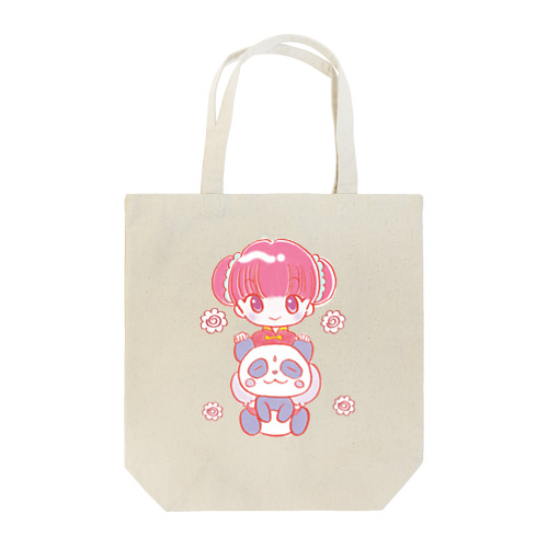 ふぁんしぃ〜（チャイナガールとパンダ） Tote Bag