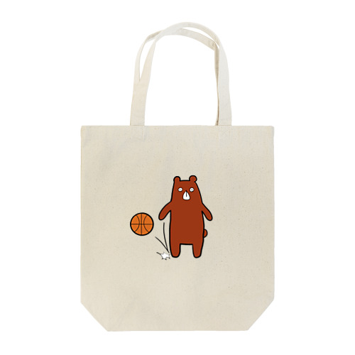 ドリブルくま Tote Bag