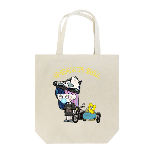 SNEAKER  GIRL Tote Bag