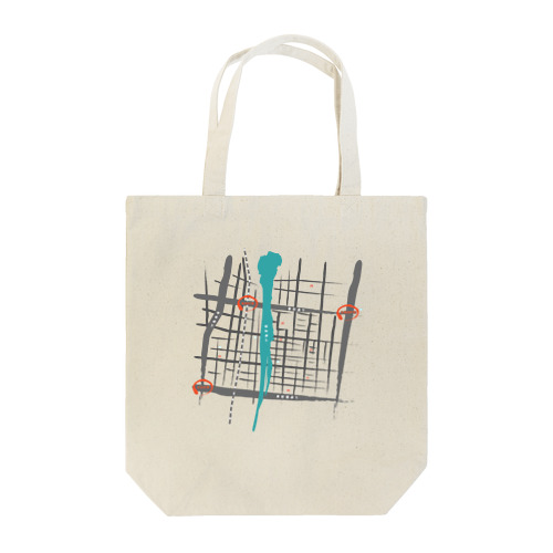 御徒町。 Tote Bag