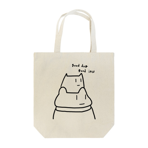 good dog good inu Tote Bag