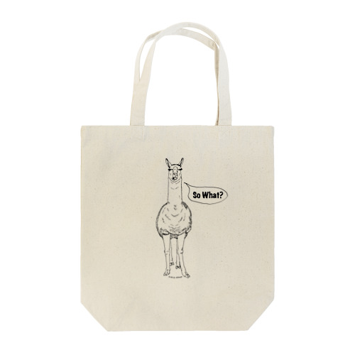 So What?(オリジナル) Tote Bag