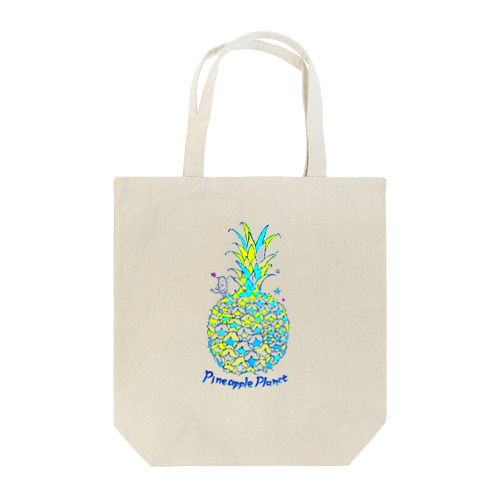 Pineapple planet  Tote Bag