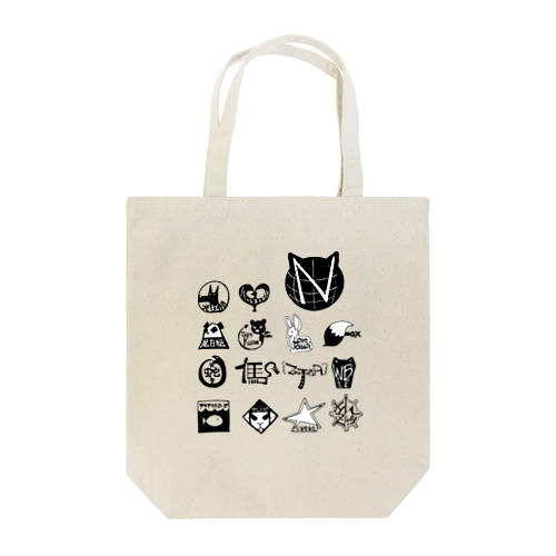 推し動物ロゴ集 Tote Bag