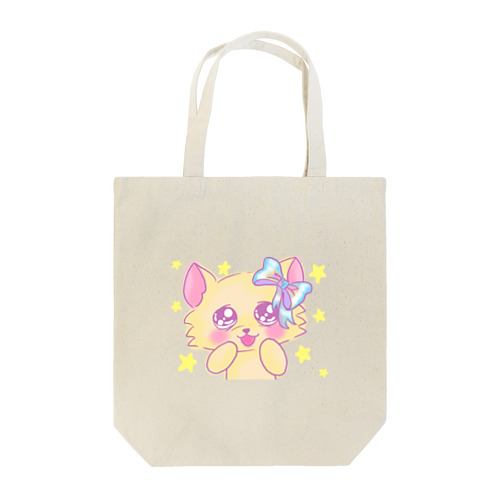 おにぎりチワワ メルヘンチワワ NAMACOLOVE わくわく Tote Bag