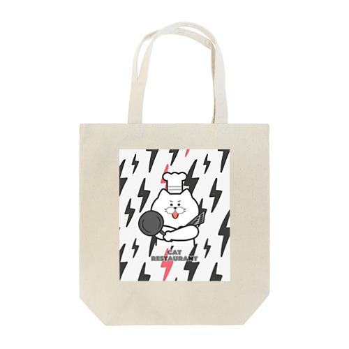 ネコ店長とイナズマ Tote Bag