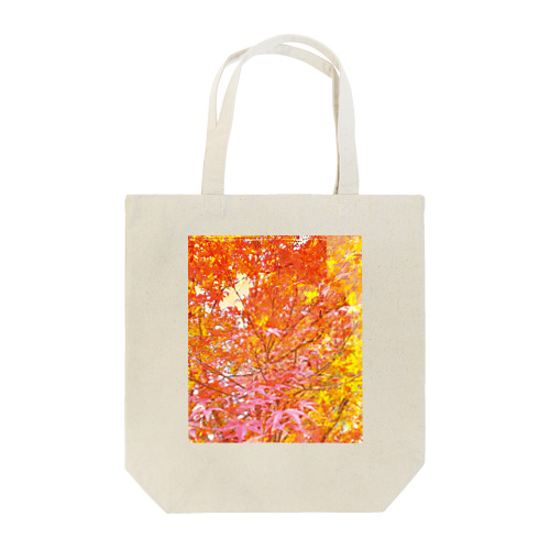 秋色の紅葉いっぱい Tote Bag