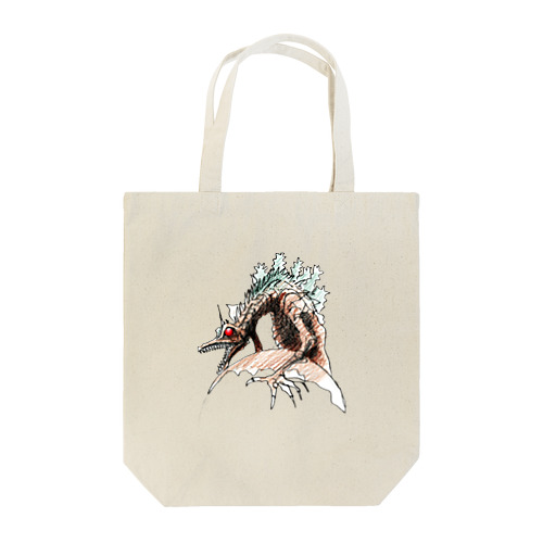 ヤノベケンジ《ザ・スター・アンガー》（星に乗るドラゴン） Tote Bag