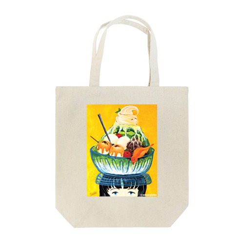 抹茶女子 Tote Bag