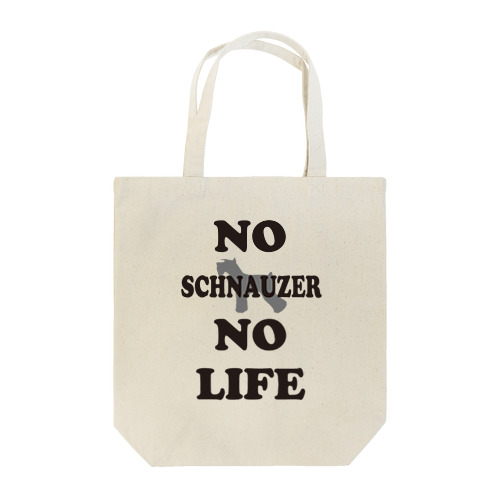 NO SCHNAUZER NO LIFE 에코백