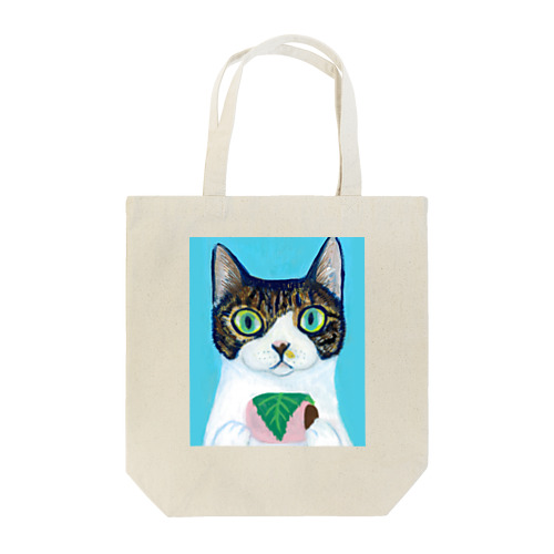 のっぴきならない/保護猫モッチー Tote Bag