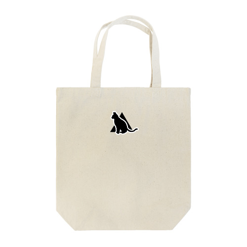 猫シルエット Tote Bag