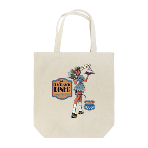 "BLACK MAGIC DINER" Tote Bag