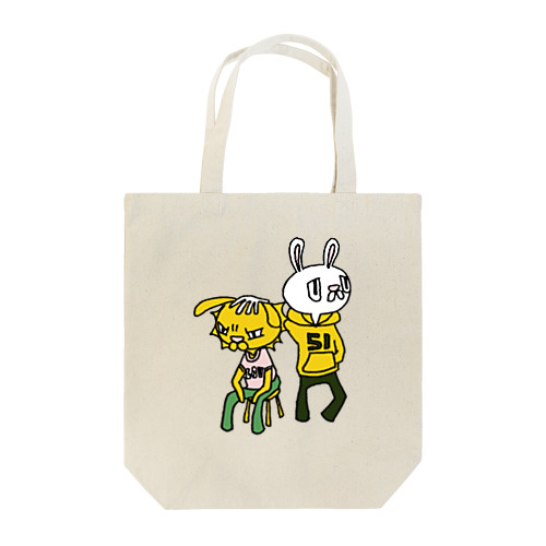 ウサ吉よしよし Tote Bag