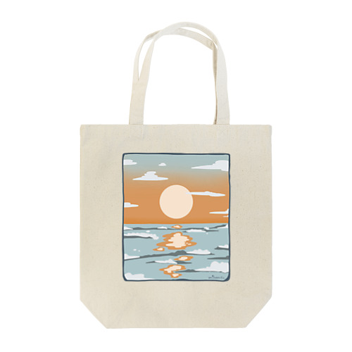 夕焼けの海 Tote Bag