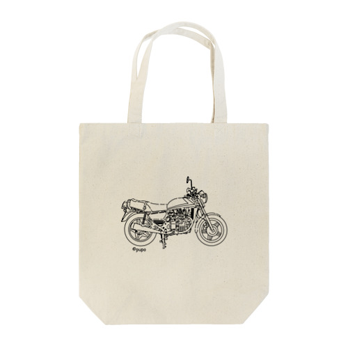オールドルックなバイク Tote Bag