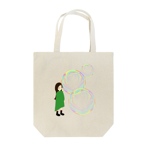 シャボン玉ふうこ Tote Bag