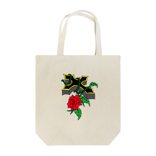 薔薇クロス Tote Bag