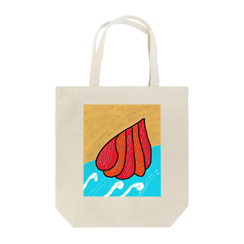 JUNSEN（純仙）打ち上げられる貝A Tote Bag