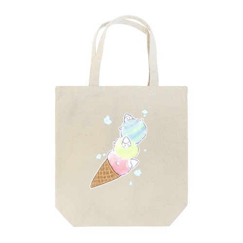 雪精のアイスごっこ Tote Bag