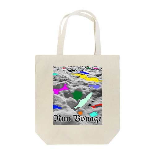 カラフルな雪原 Tote Bag