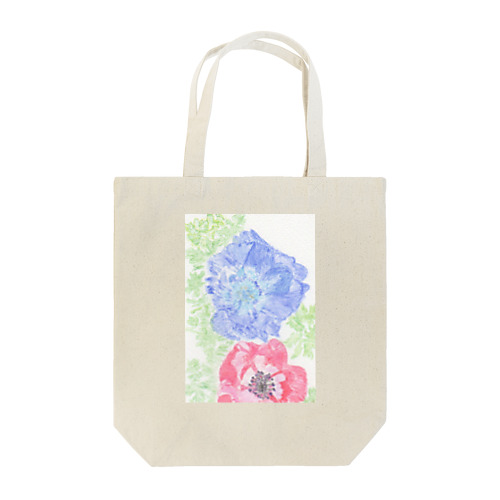 青赤花 Tote Bag