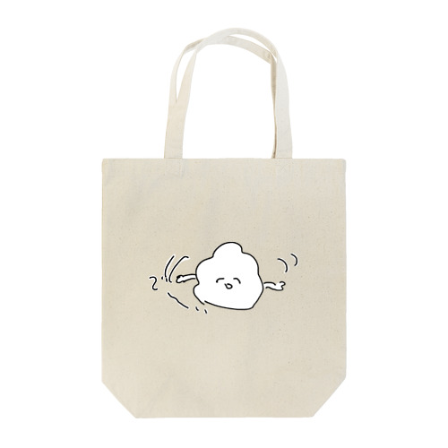 腕力で生きてきたわたがしくん Tote Bag