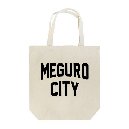 目黒区 MEGURO CITY ロゴブラック Tote Bag