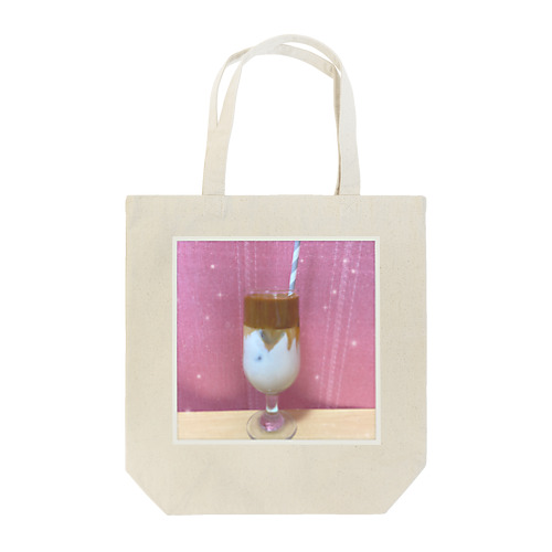 流行りに乗ってみたダルゴナコーヒー Tote Bag