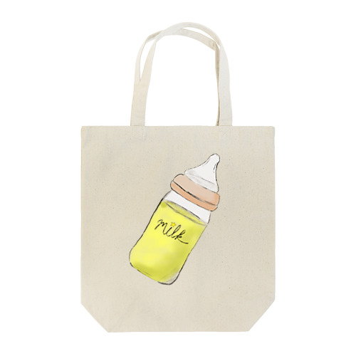 哺乳瓶　milk Tote Bag